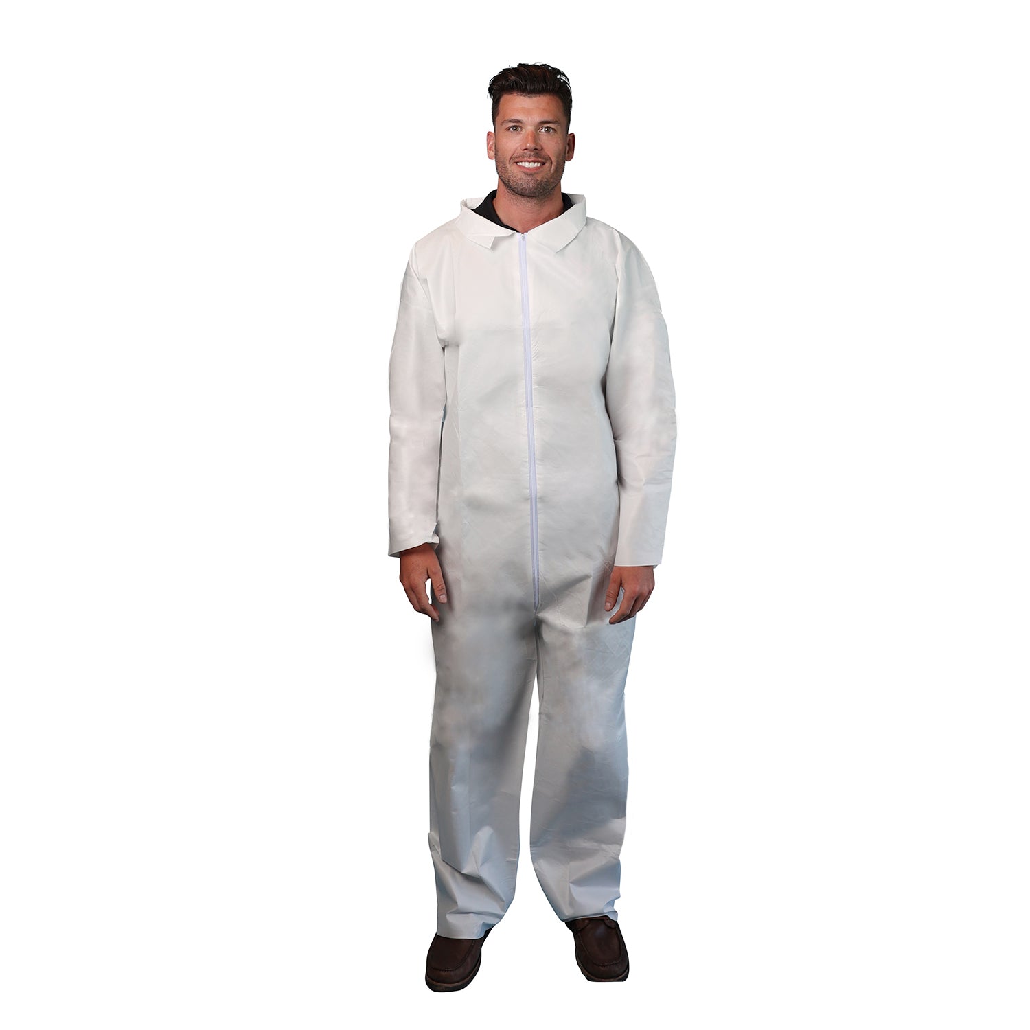 BC2AB1 Microporous Coveralls Open Elastic Wrists and Ankles