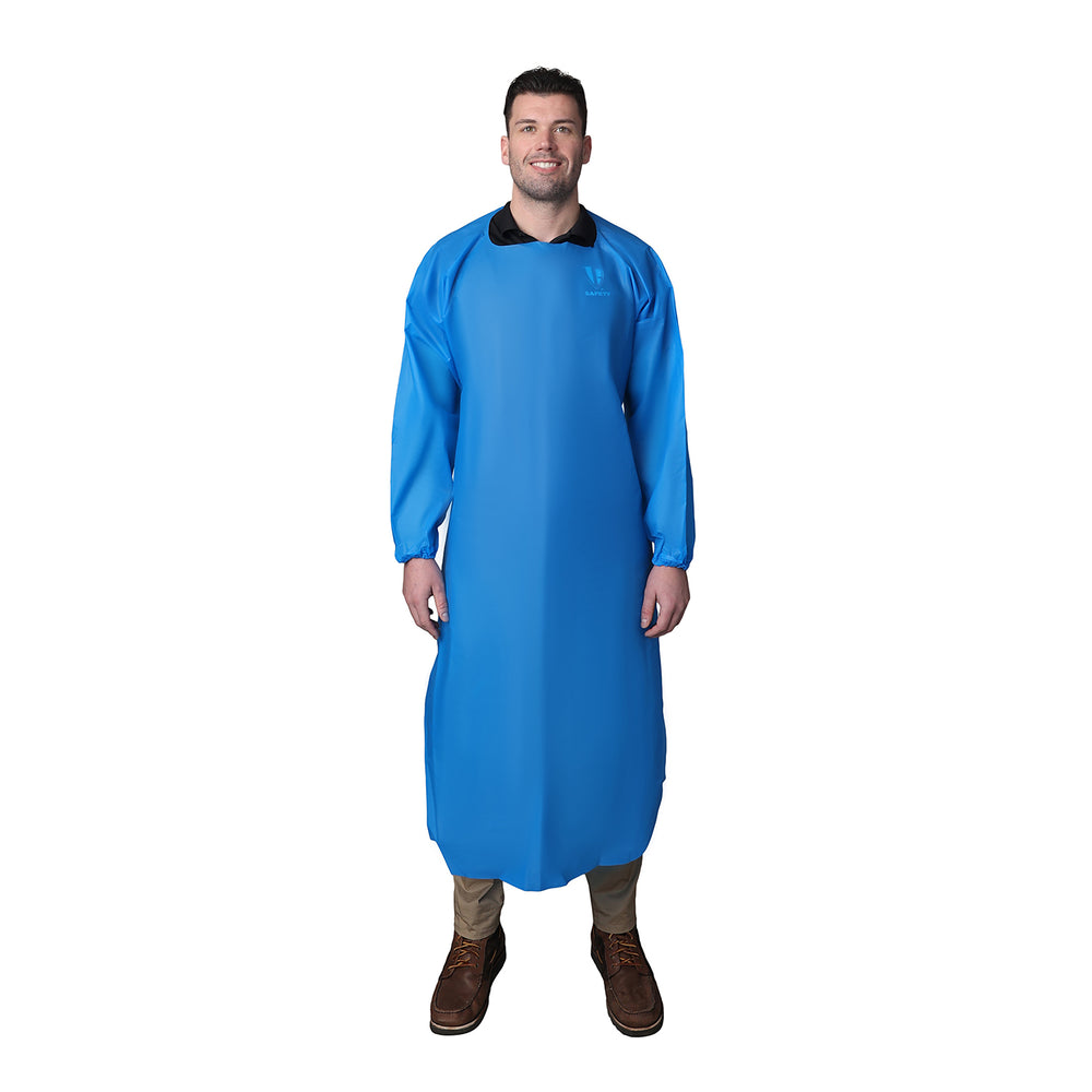 VGuard® Blue PEVA Gown