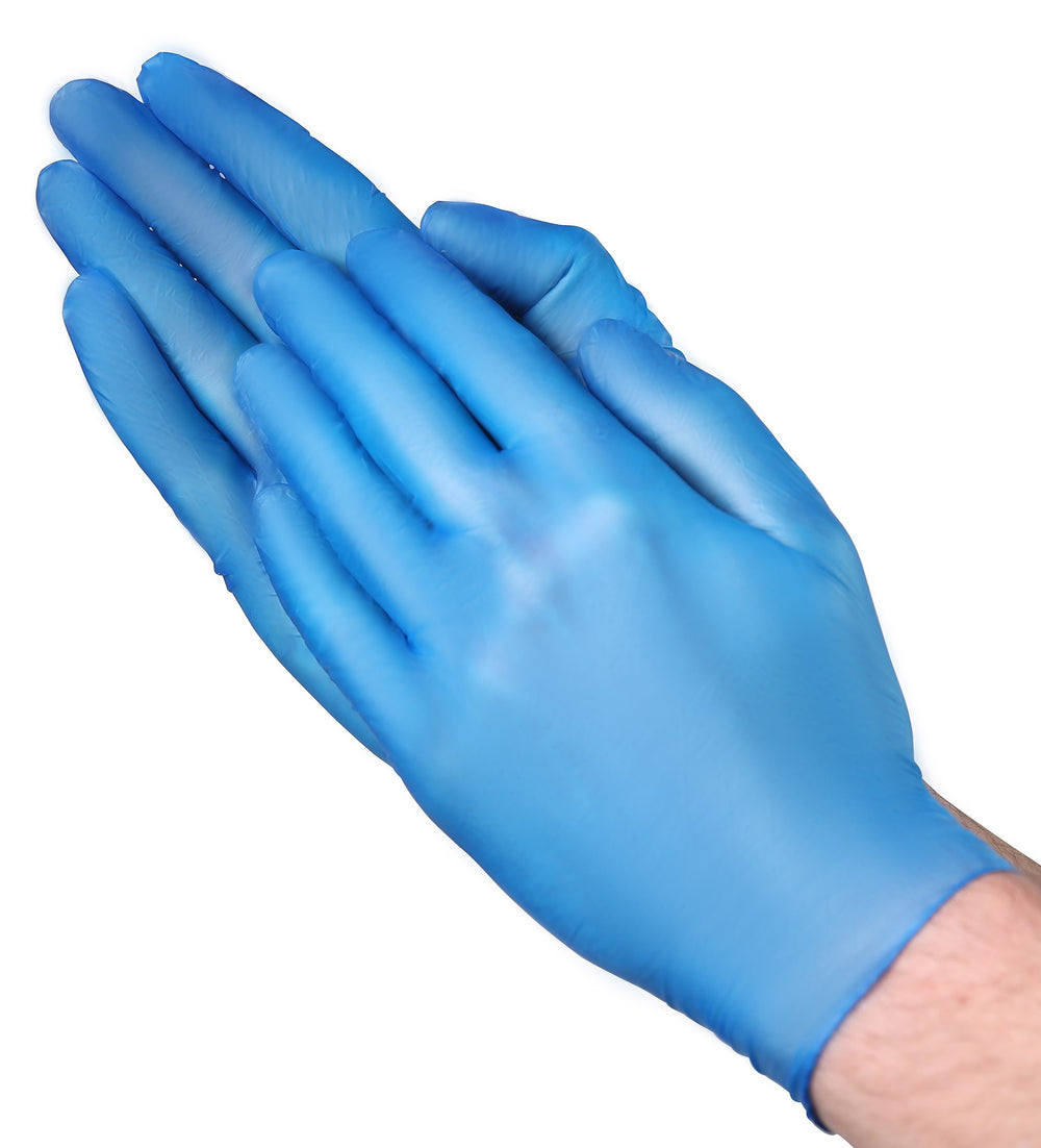 VGuard® Blue Vinyl Powder-Free Industrial Glove