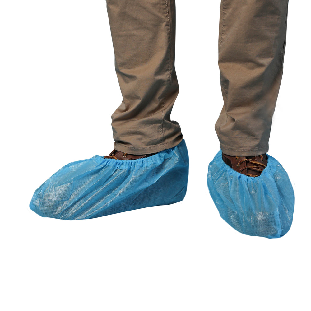 BB5L24 Blue SMS Coated Shoe Cover