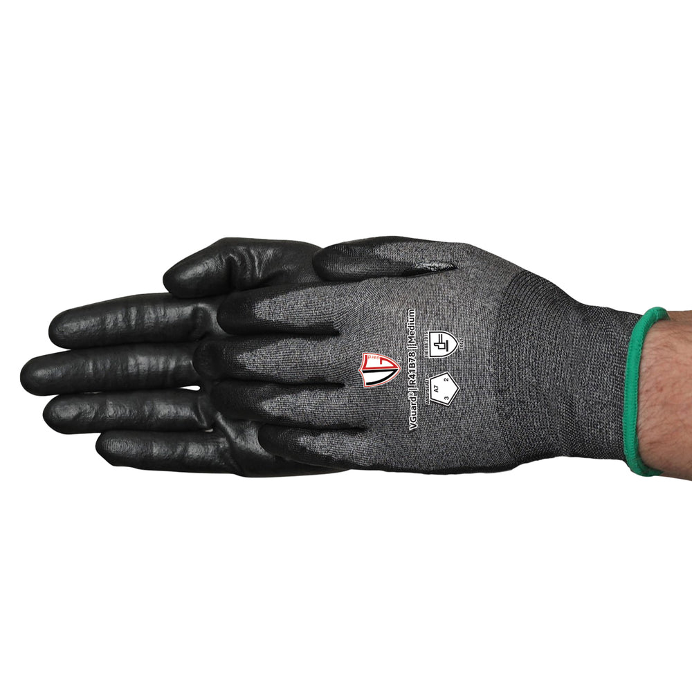 R41B7 A7 Polyurethane Coated Cut Resistant Gloves