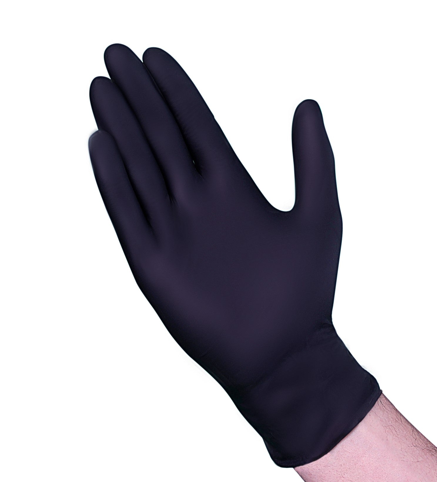A19A3 Black 7 mil Nitrile Exam Disposable Gloves
