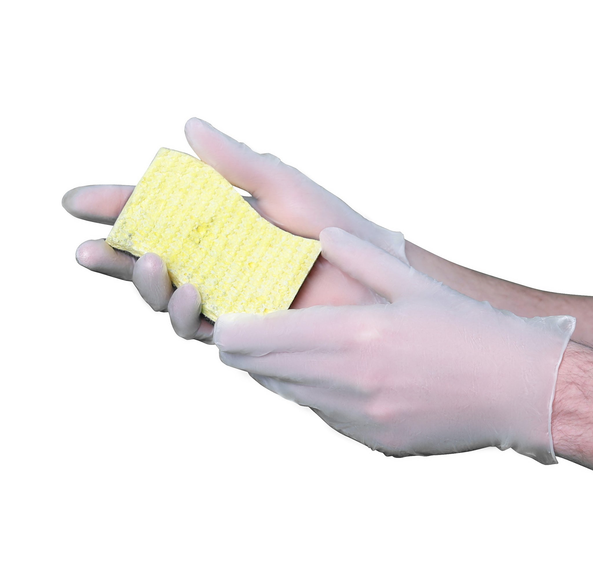 A22A1 Clear 3 mil Vinyl Industrial Disposable Gloves