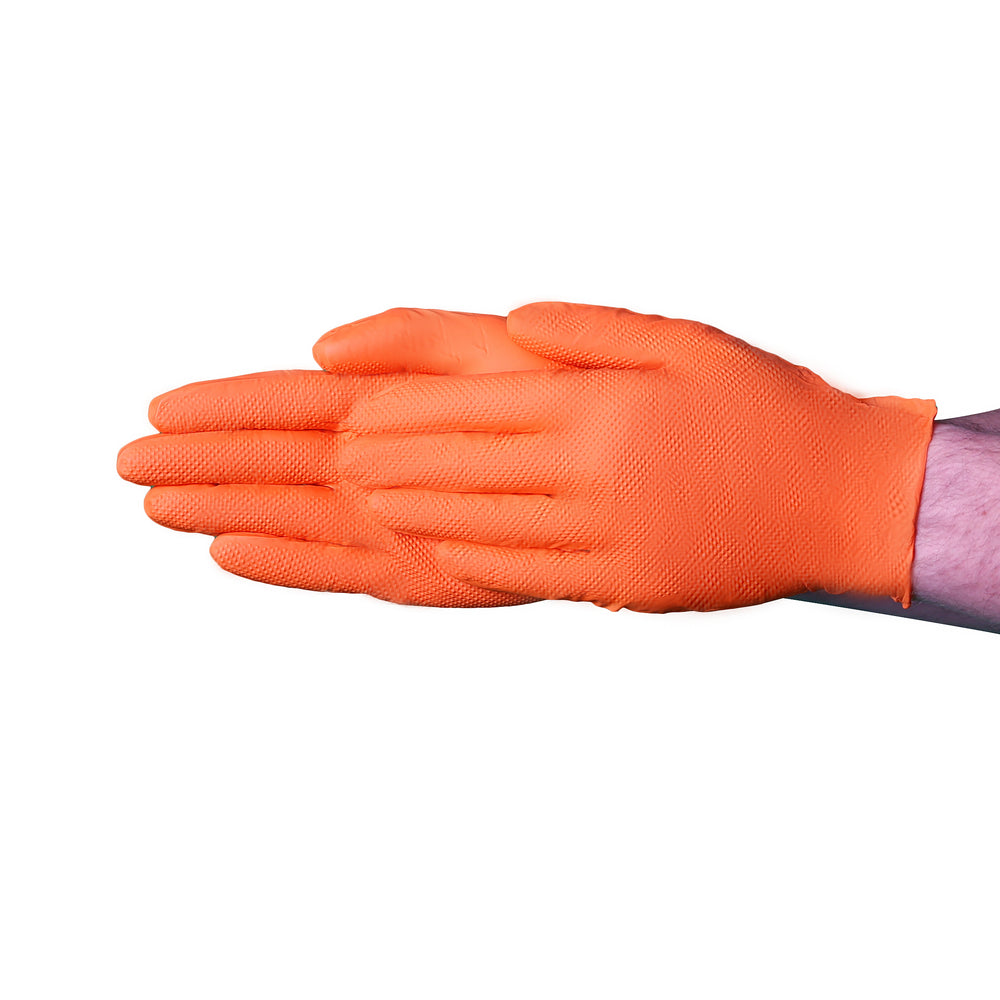 Chainmail Glove Extra large Orange band