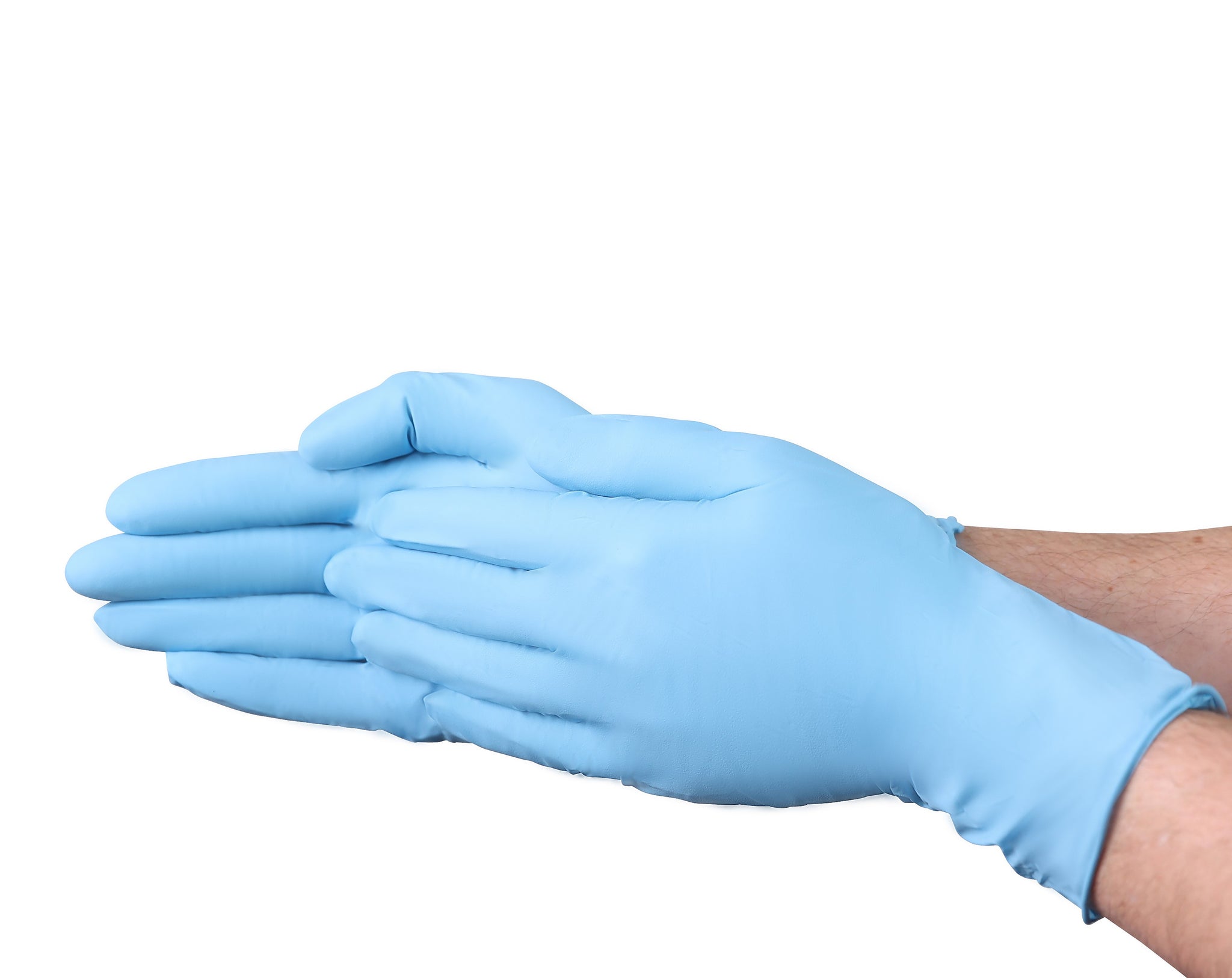 A1DH1 Blue 8.7 mil Nitrile Chemo Exam Disposable Gloves with 11.5" Extended Cuff