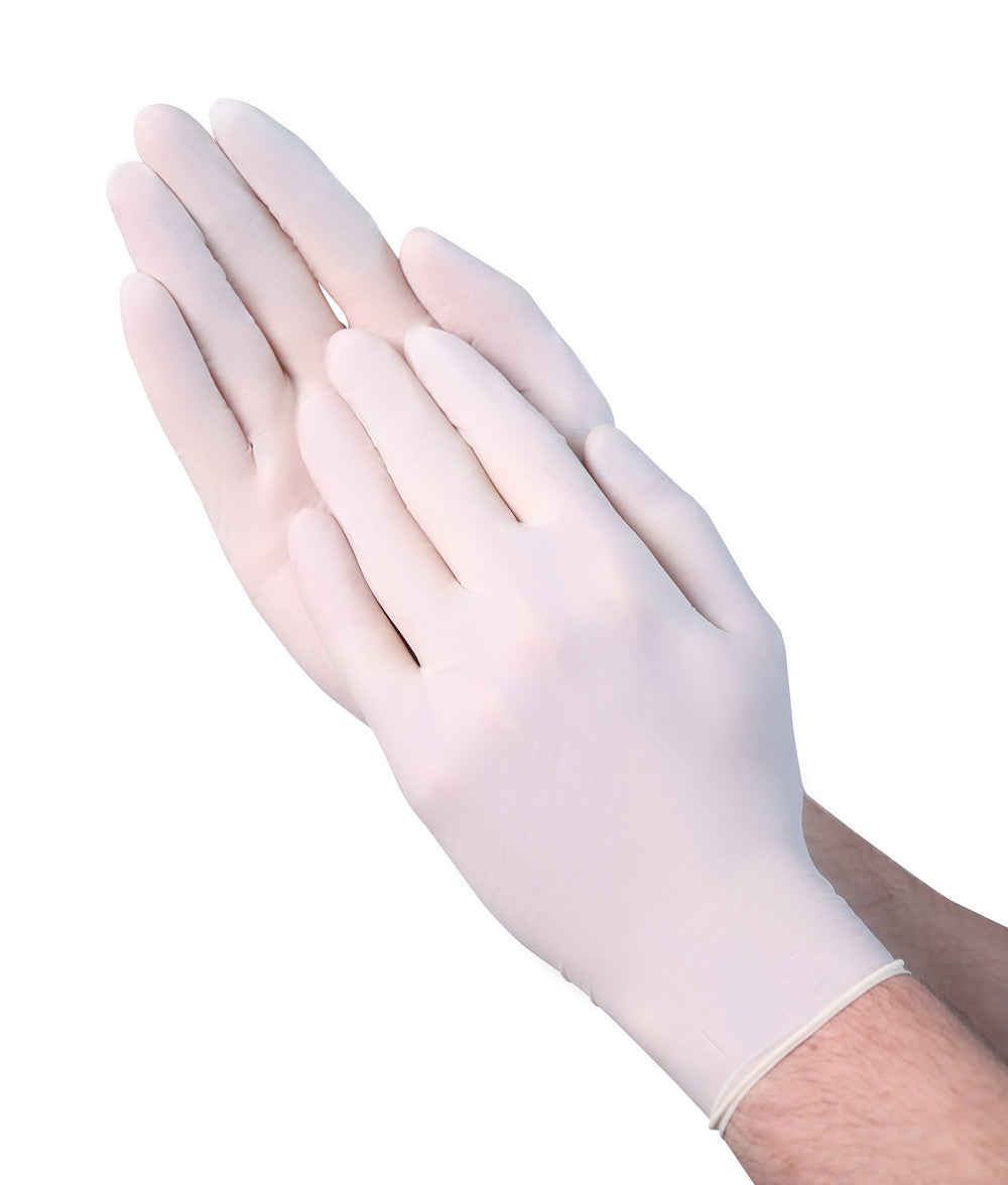 VGuard® 5.5 mil Cream Latex Exam Glove