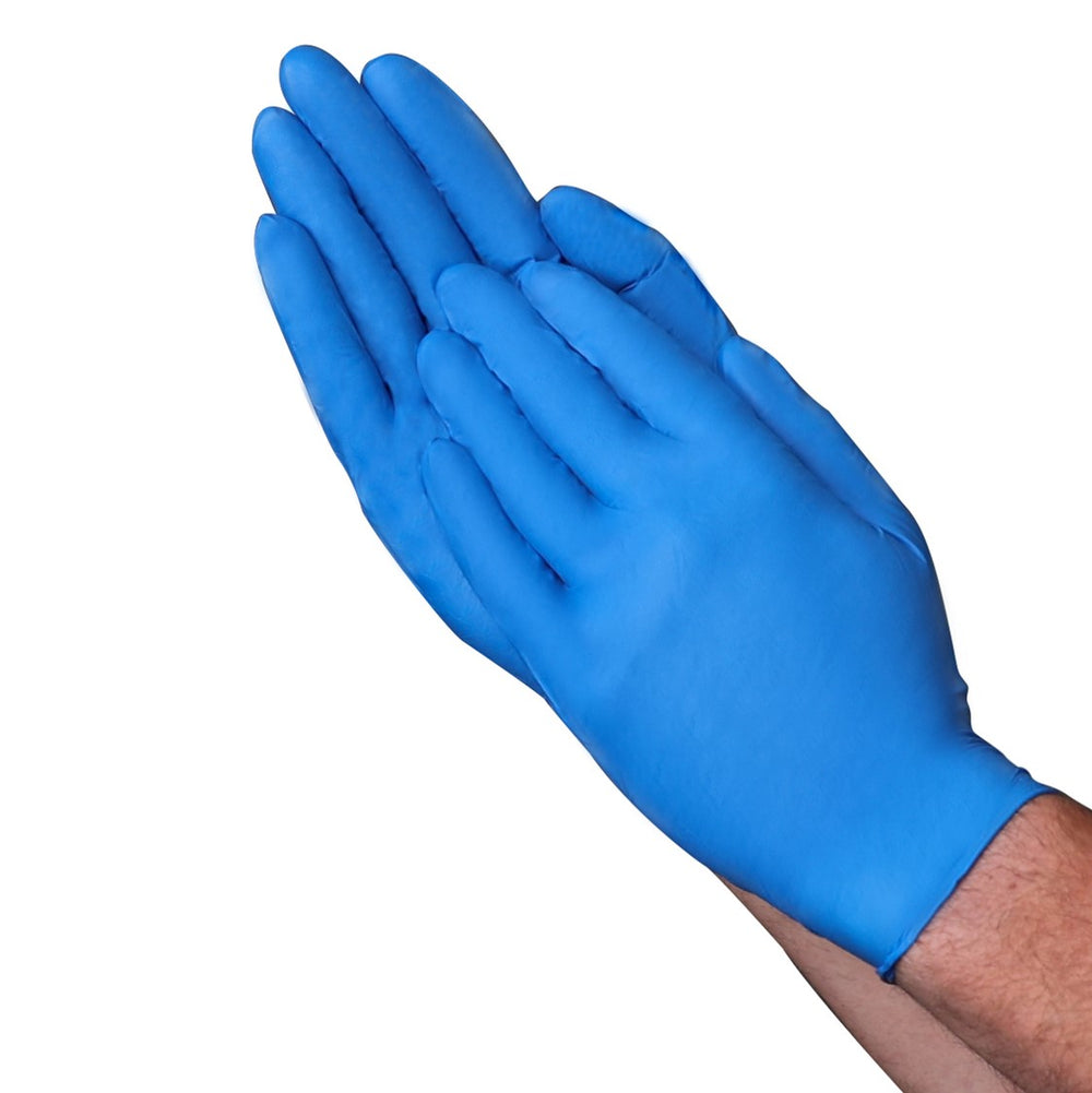 A1EA2 Blue 6 mil Nitrile Chemo Exam Disposable Gloves