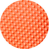 A1FA6 Hi-Vis Orange 6 mil Nitrile Diamond Textured Industrial Disposable Gloves